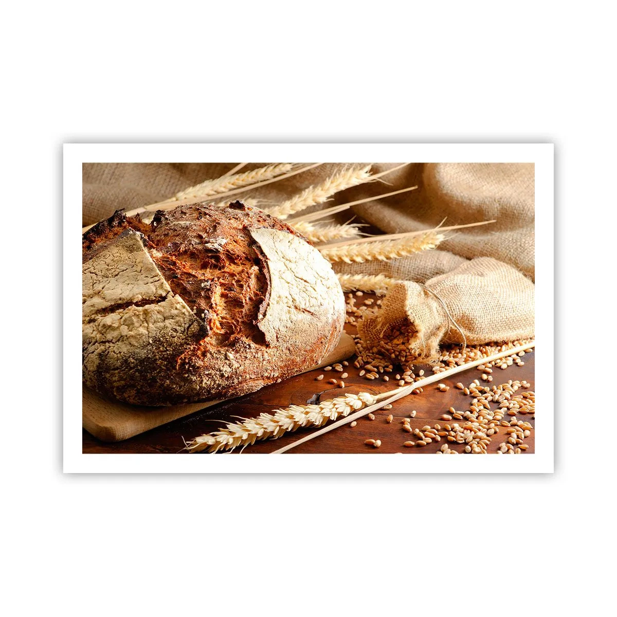 Poster - Tasty, Fragrant, Crunchy - 91x61 cm