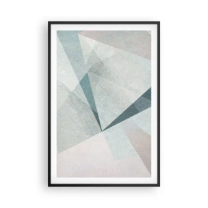 Poster in black frame - Calmly but Dynamically - 61x91 cm
