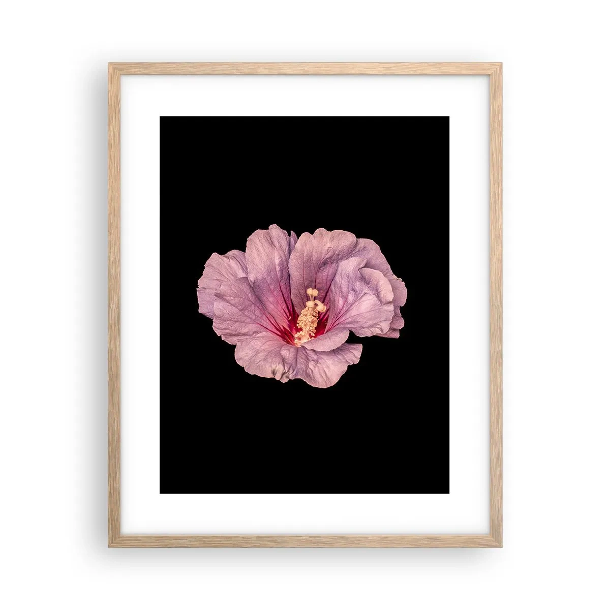 Poster in light oak frame - Straight from the Heart - 40x50 cm