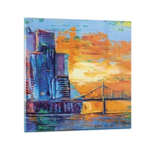 Glass picture - Culture and Nature - 40x40 cm