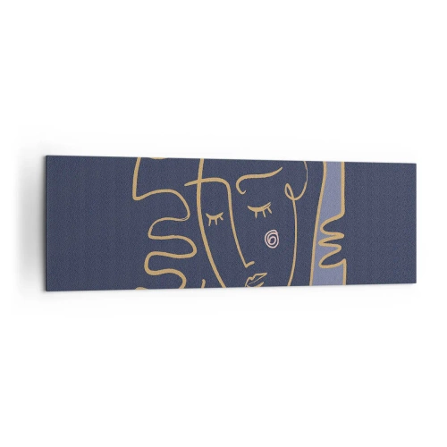 Canvas picture - Deeply In Thoughts - 160x50 cm