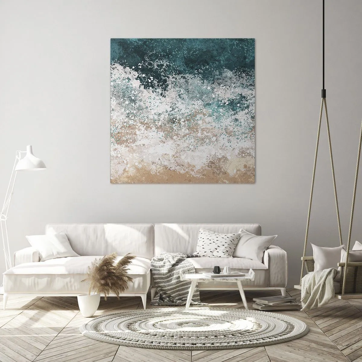 Canvas picture - Sea Tales - 40x40 cm