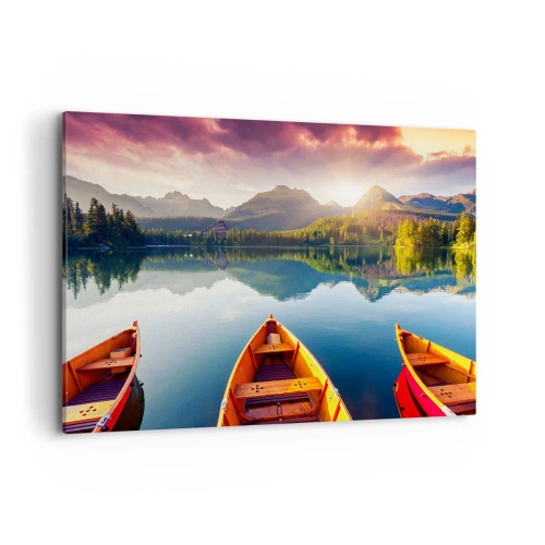 Canvas picture - Nothing against Nature - 100x70 cm