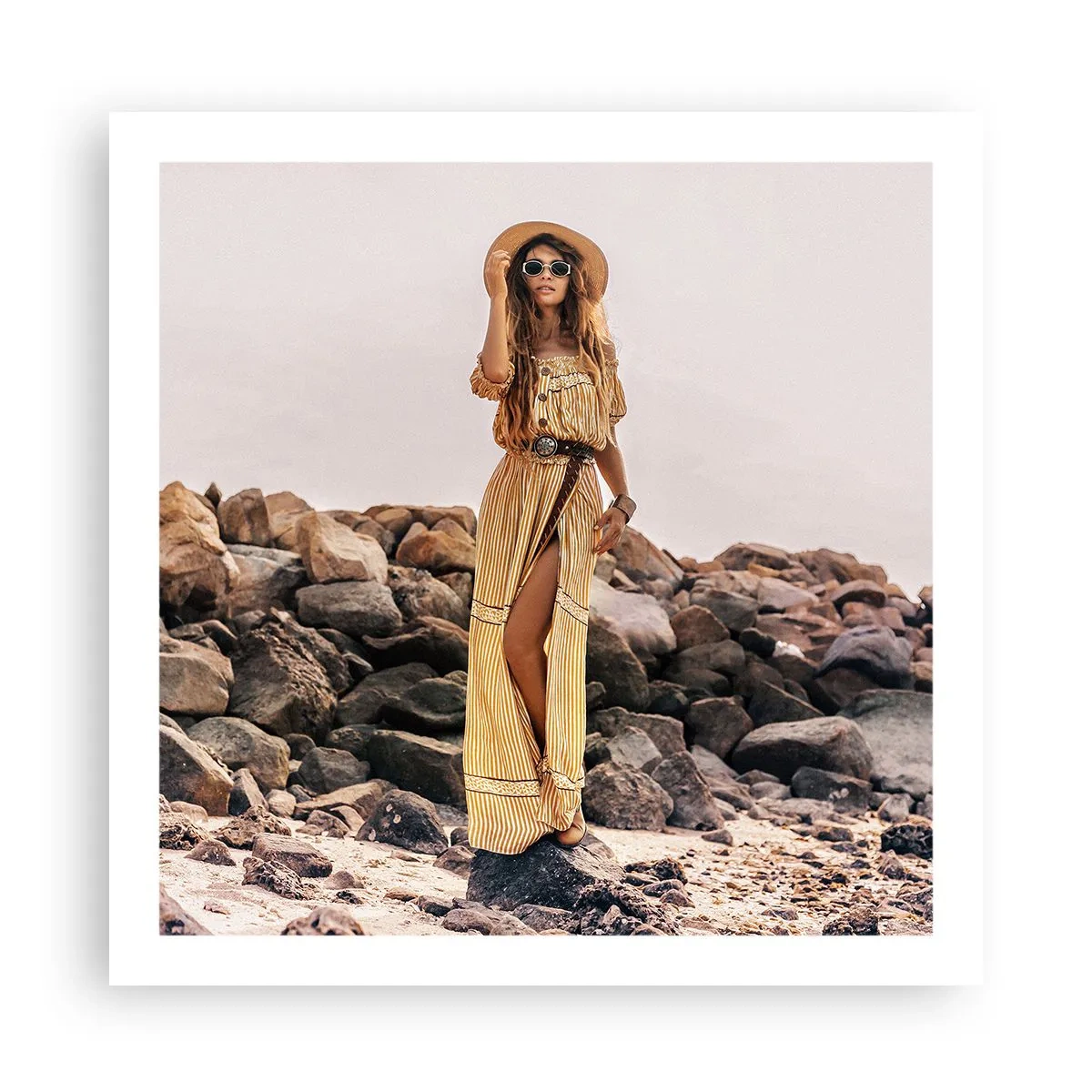 Poster - The Magic of Stones - 60x60 cm