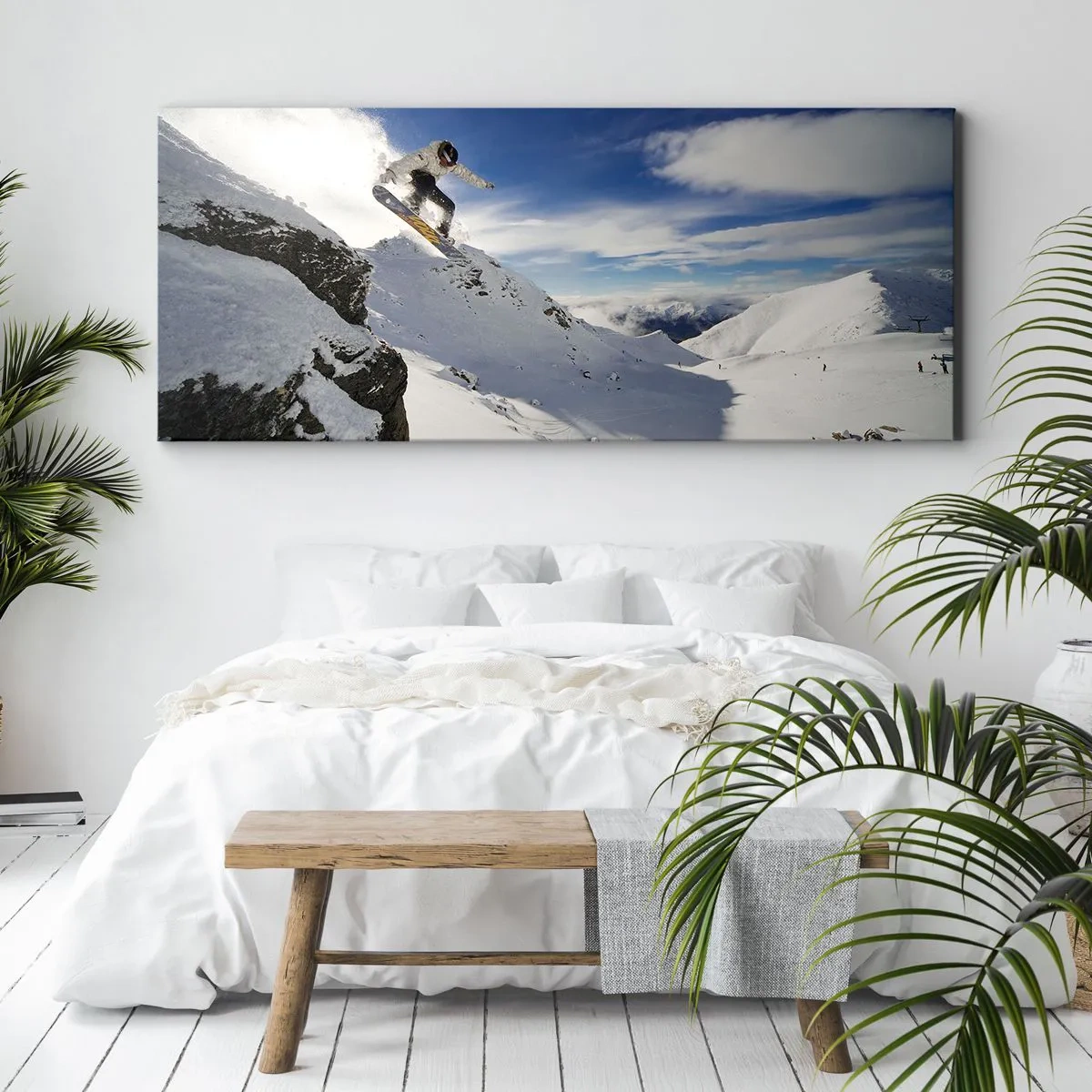 Canvas picture - Freedom without Borders - 90x30 cm