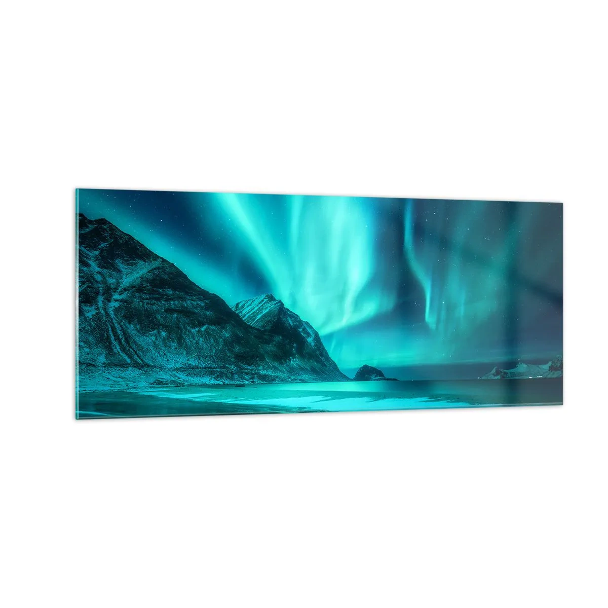 Glass picture - Miracles of the North - 100x40 cm