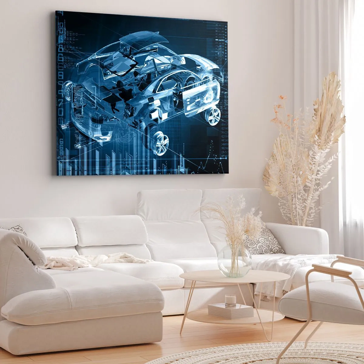 Canvas picture - Engineering Anatomy - 120x80 cm