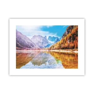 Poster - It's Autumn in the Mountains - 40x30 cm