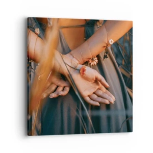 Canvas picture - Connected with Nature - 40x40 cm