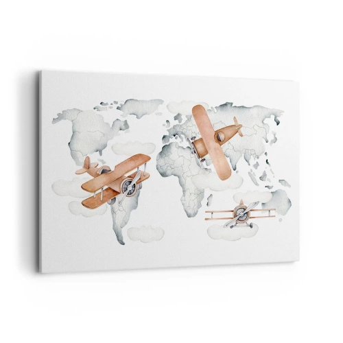 Canvas picture - In a Pioneering Spirit - 120x80 cm