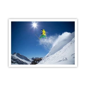 Poster - Dancing with the Mountains - 100x70 cm