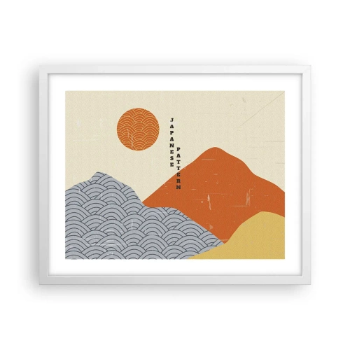 Poster in white frmae - In the Japanese Spirit - 50x40 cm