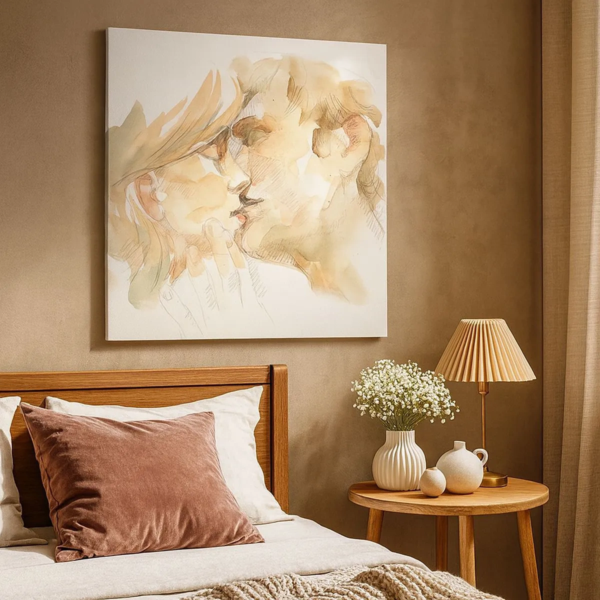 Canvas picture - The Missing Half? - 30x30 cm