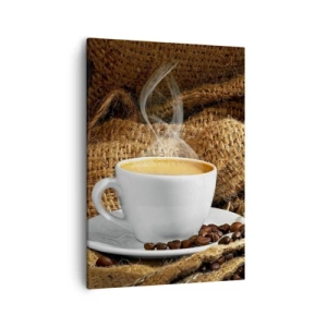 Canvas picture - Smell of a Mocha and Density of a Honey Drink - 50x70 cm