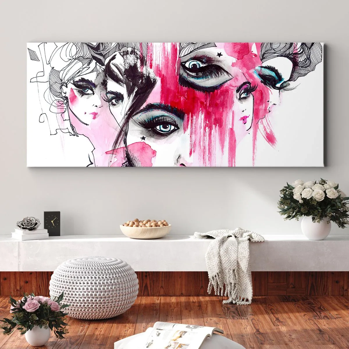 Canvas picture - . - 140x50 cm