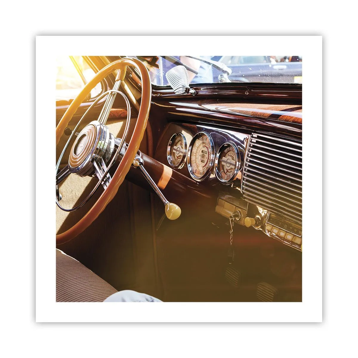 Poster - Breath of Luxury form the Past - 50x50 cm