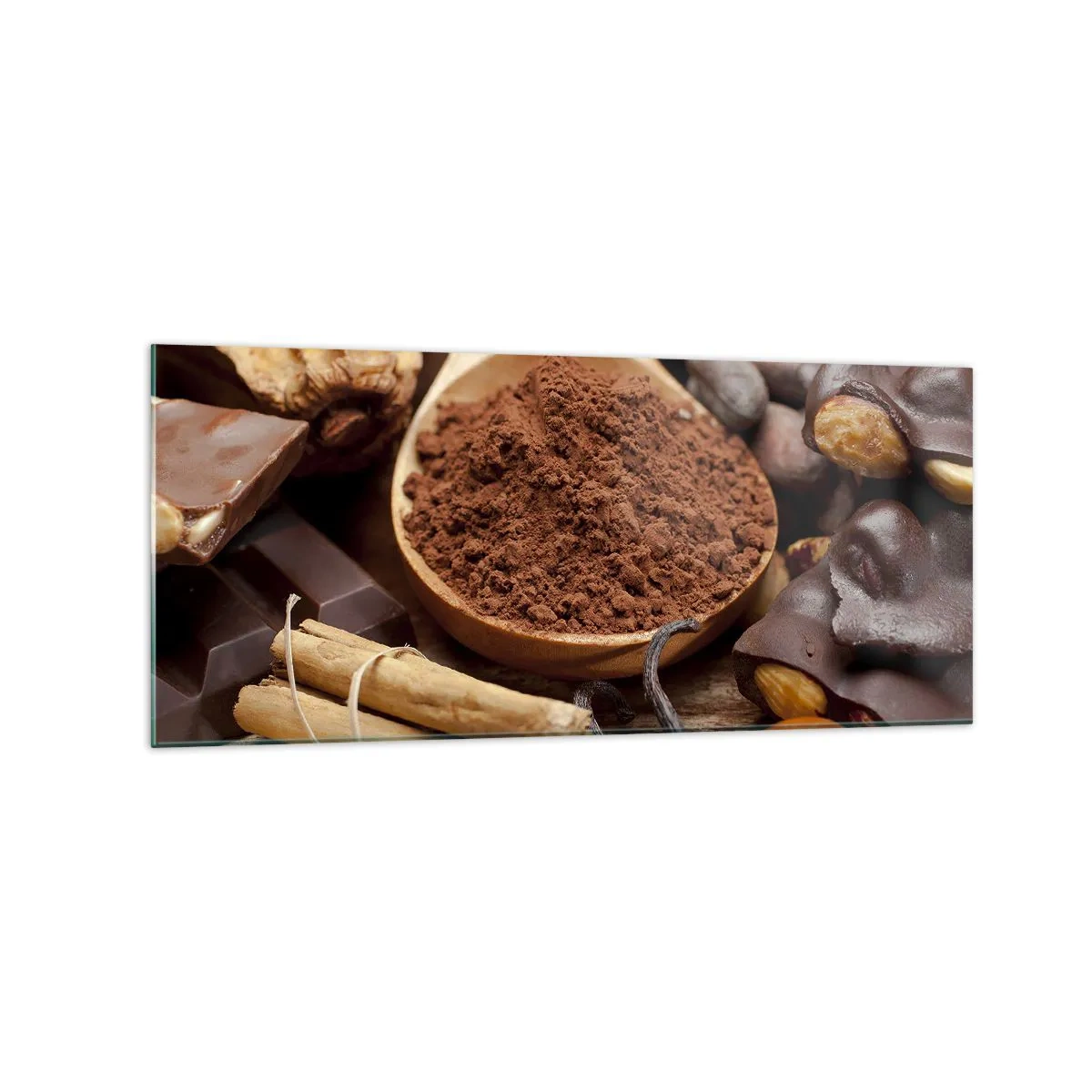 Glass picture - Best for Stress - 120x50 cm