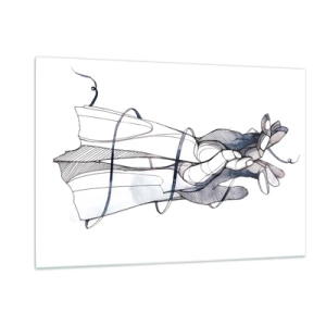 Glass picture - Study of Touch - 120x80 cm