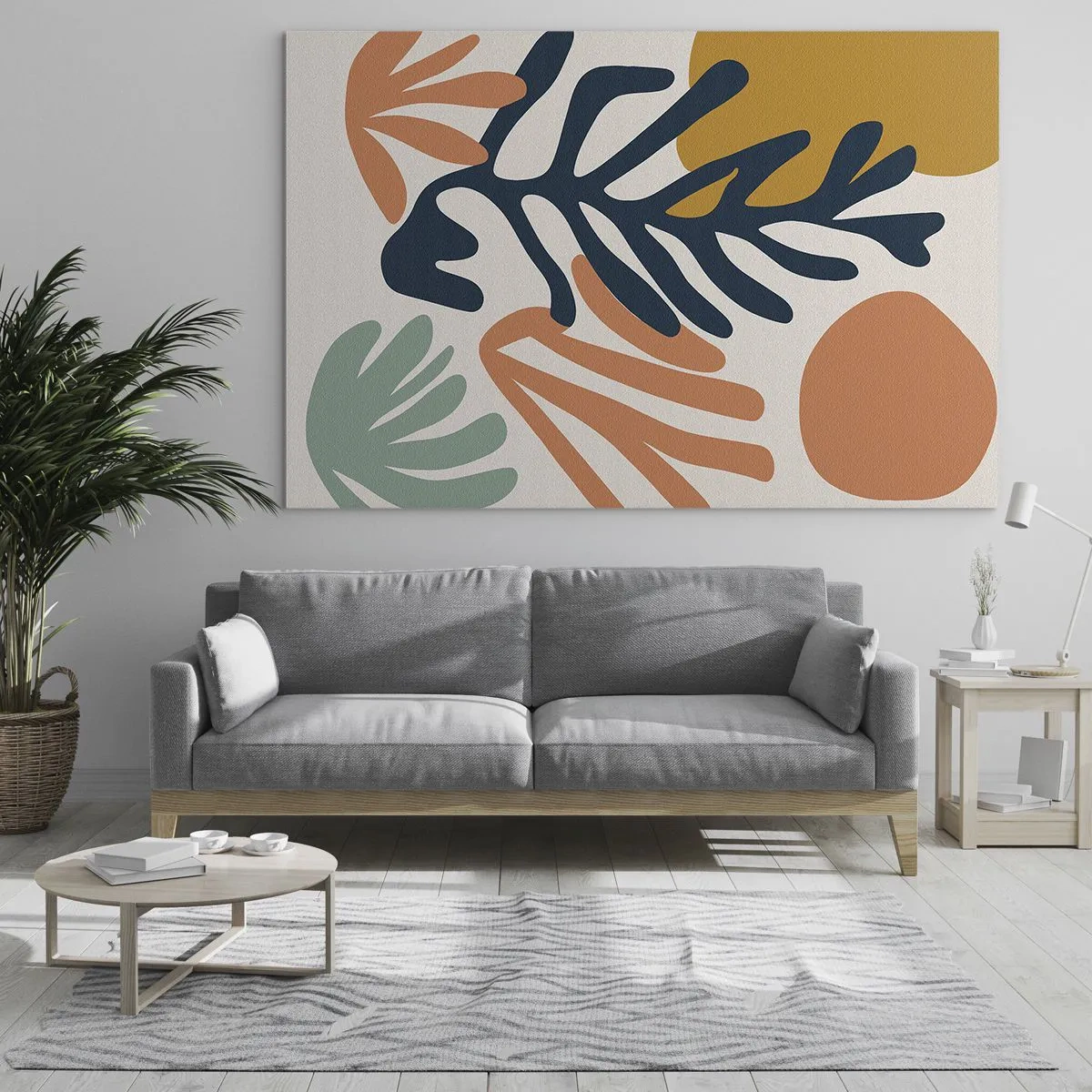 Glass picture - Coral Sea - 120x80 cm