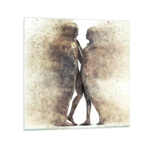 Glass picture - From Dust They Rose to Love - 30x30 cm