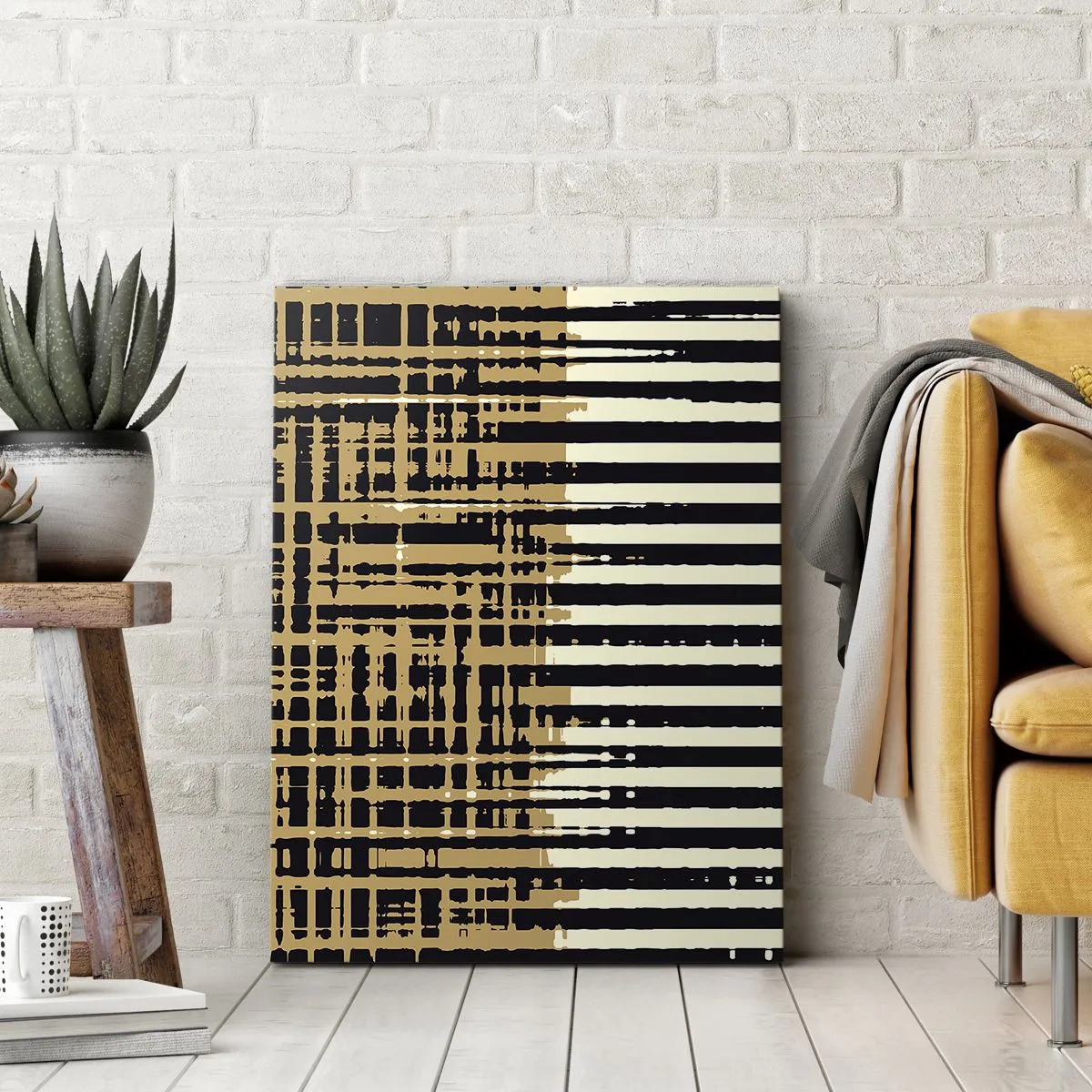 Canvas picture - Architectural Abstract - 80x120 cm