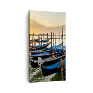 Canvas picture - Before Hustle and Bustle - 45x80 cm