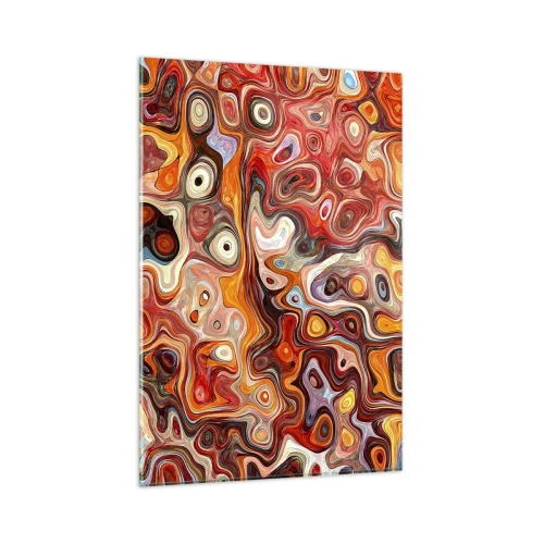 Glass picture - If Nuts Dissolved in Honey - 80x120 cm