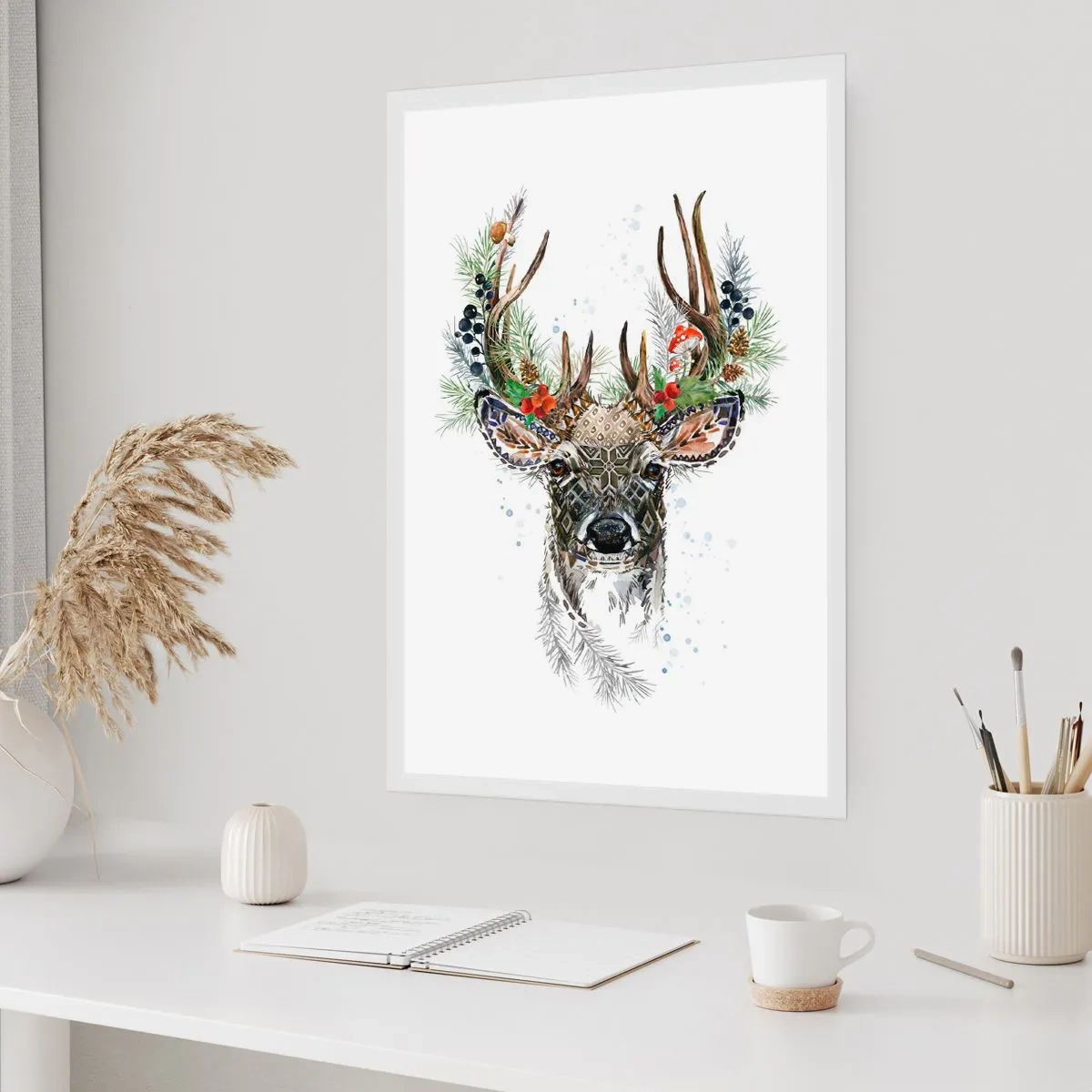 Poster - In Christmas Attire - 40x50 cm