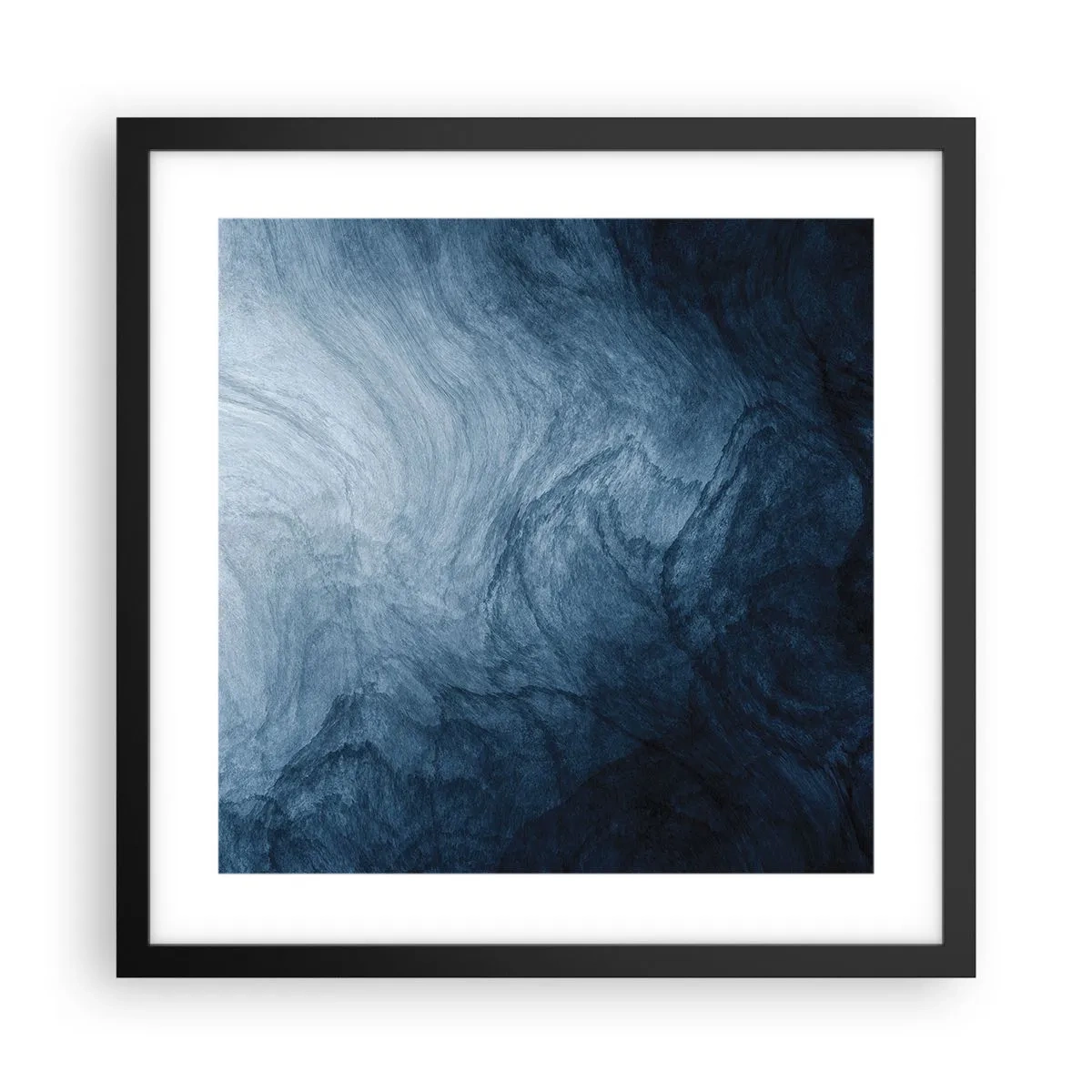 Poster in black frame - Going Deep - 40x40 cm