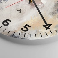 Clock face with numbers