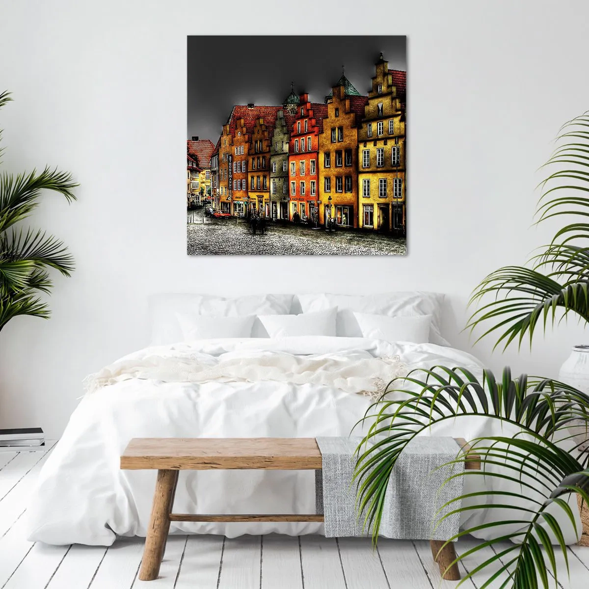 Canvas picture - We Are Only Missing an Enchanted Carriage - 70x70 cm