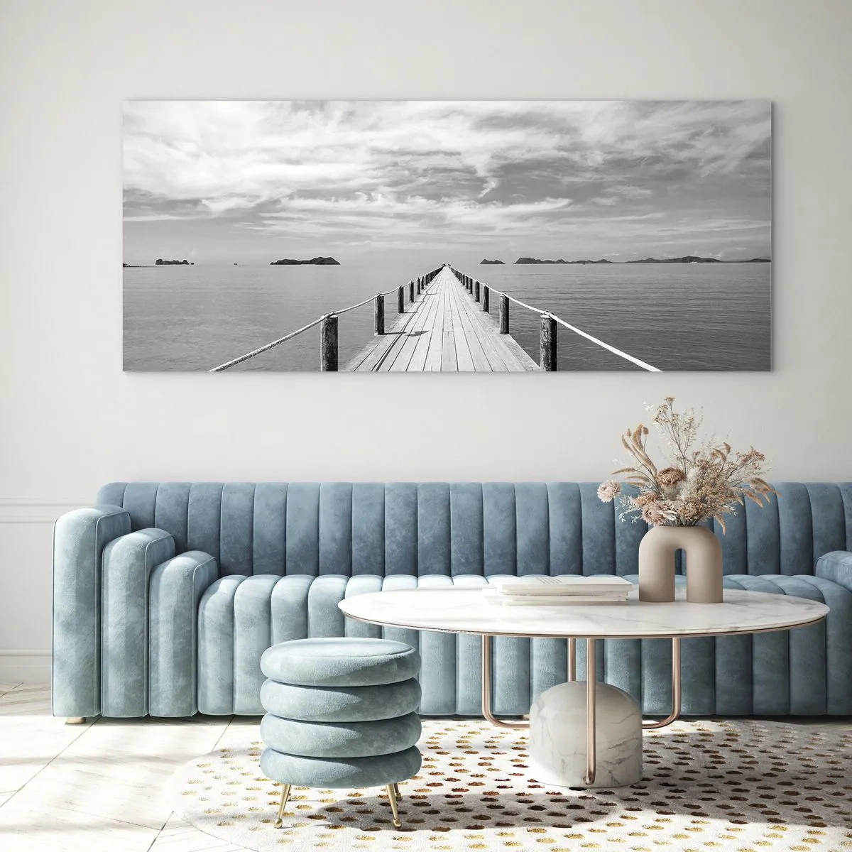 Glass picture - Maybe a Trip… - 120x50 cm