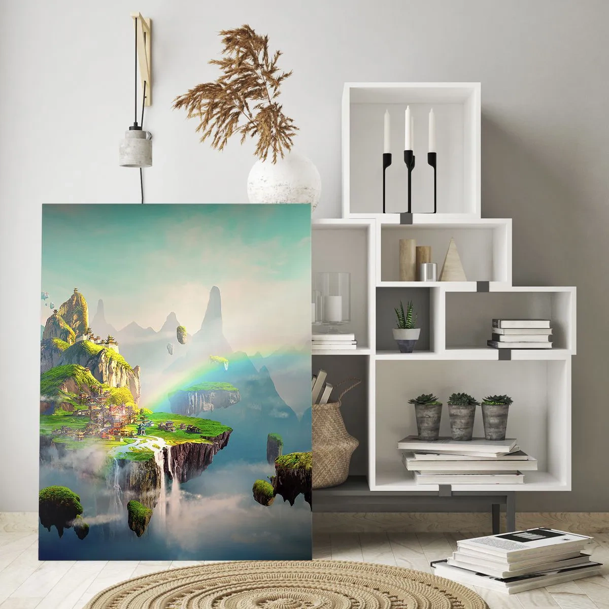 Glass picture - Internal Heaven - Happy Islands - 50x70 cm