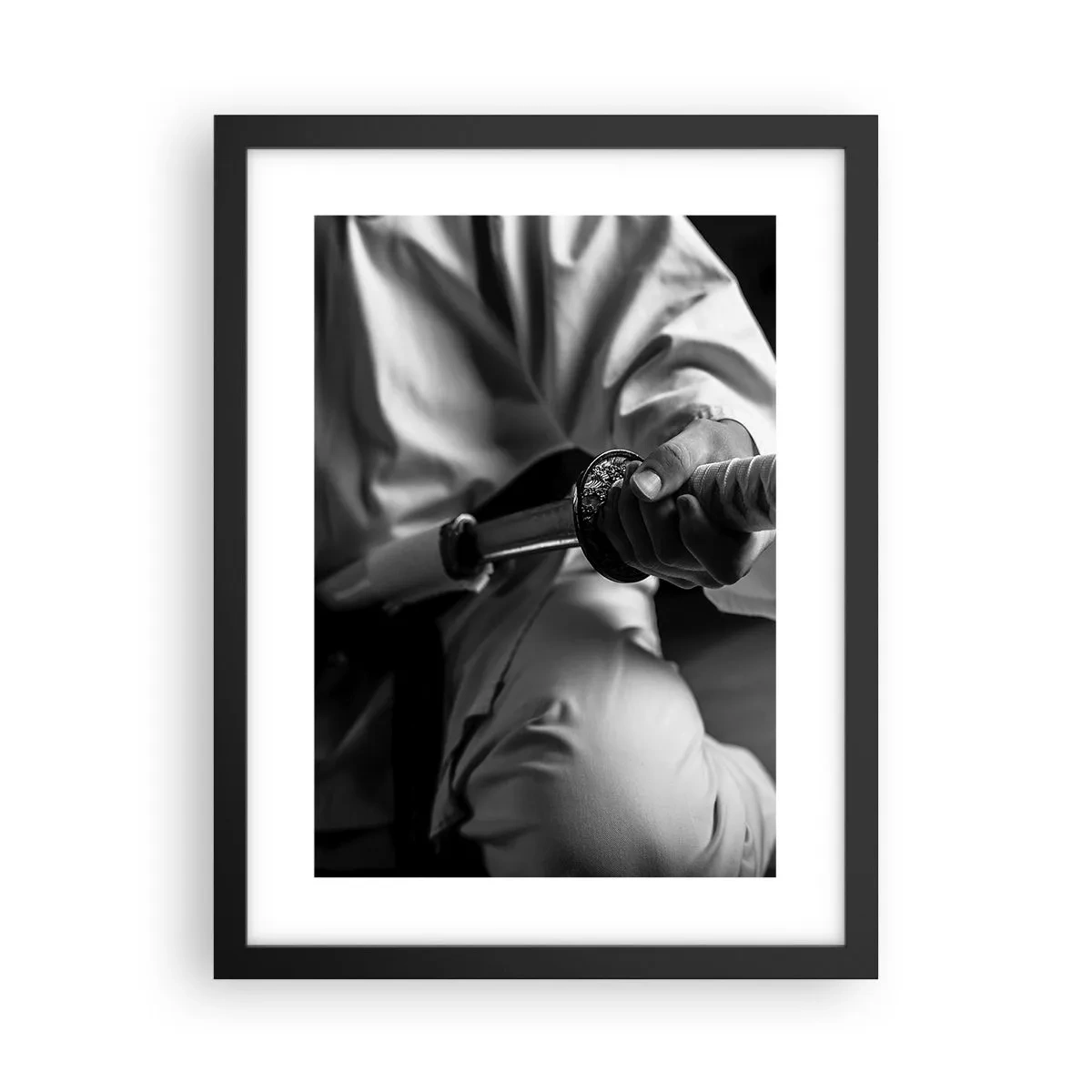 Poster in black frame - Warrior's Soul - 30x40 cm