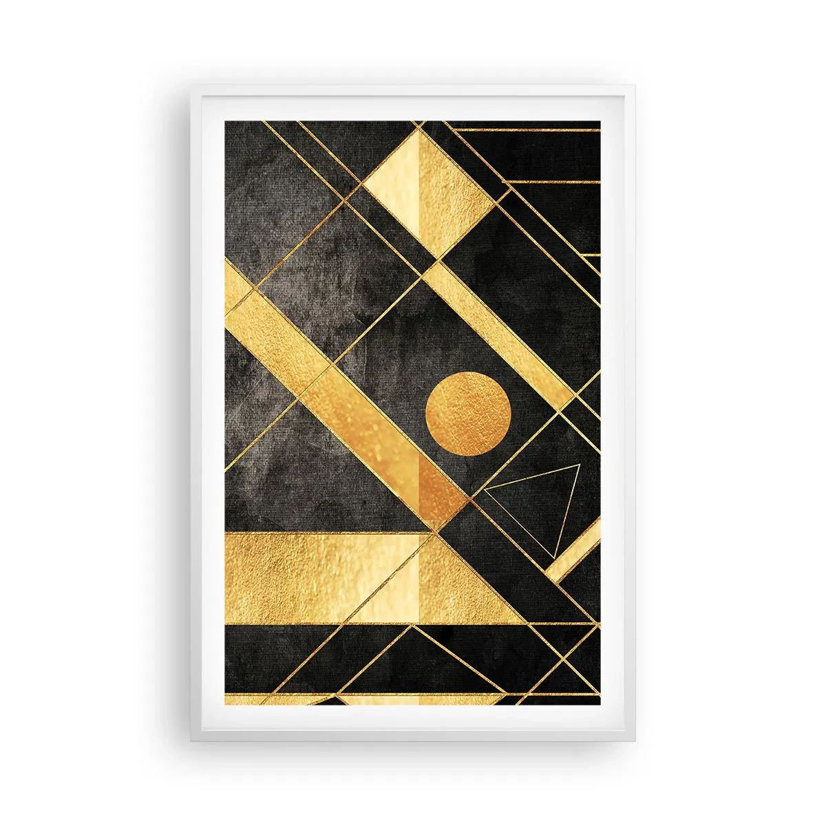 Poster in white frmae - Sun of the Desert - 61x91 cm