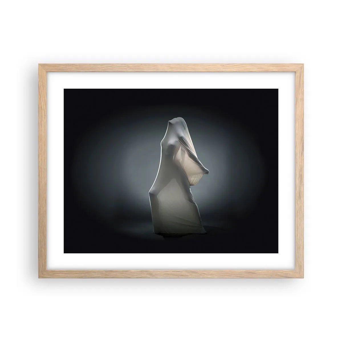 Poster in light oak frame - Hidden Desires - 50x40 cm