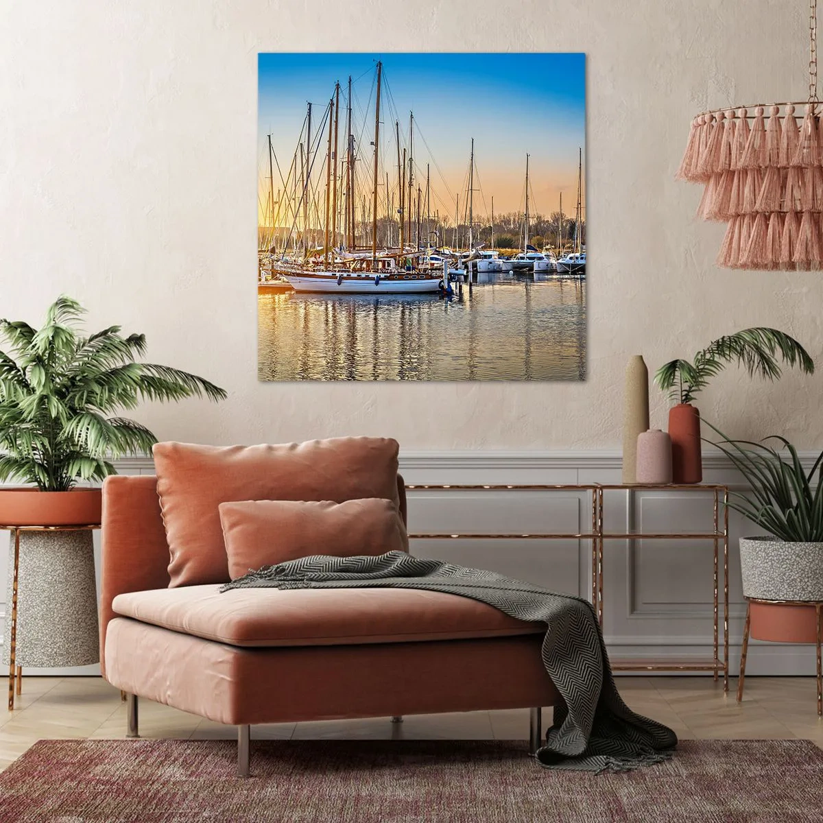 Canvas picture - Wind Has to Sleep Too - 30x30 cm