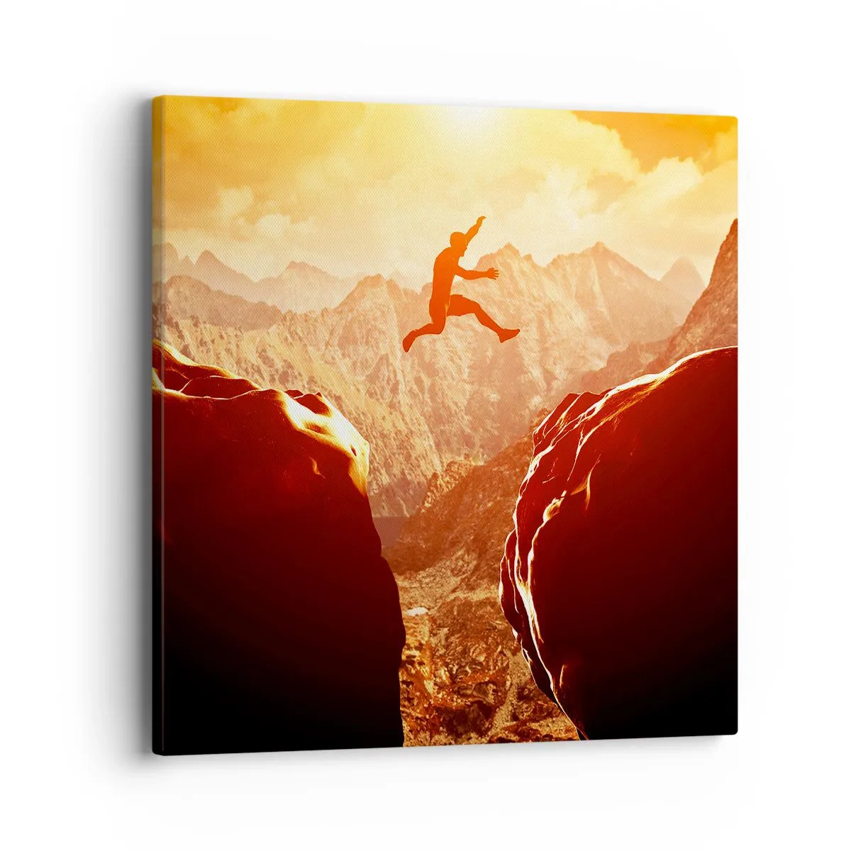 Canvas picture - Crossing Borders - 40x40 cm
