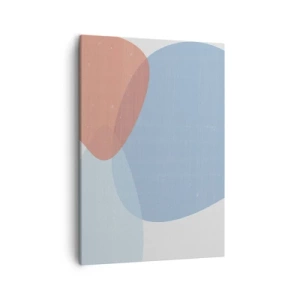 Canvas picture - Pastel Relations - 50x70 cm