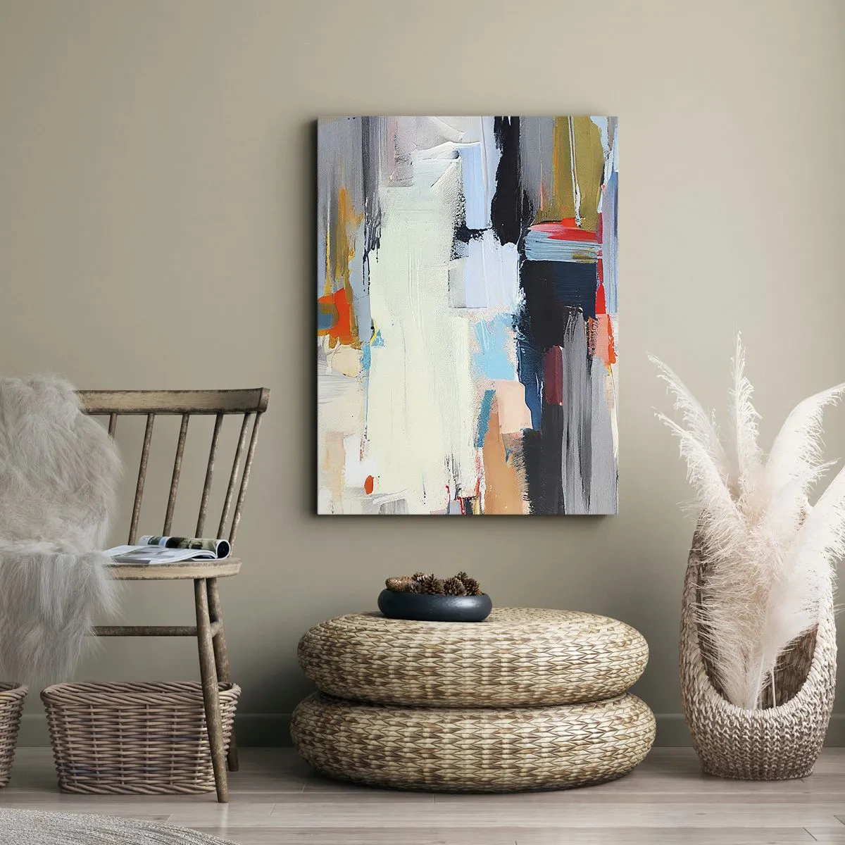 Canvas picture - Is There a Method? - 65x120 cm