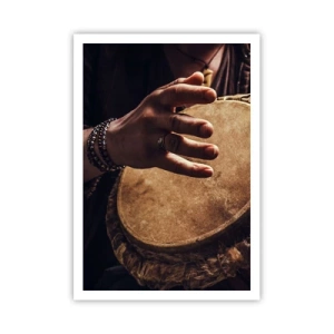 Poster - In the Rhythm of the Heart - 70x100 cm