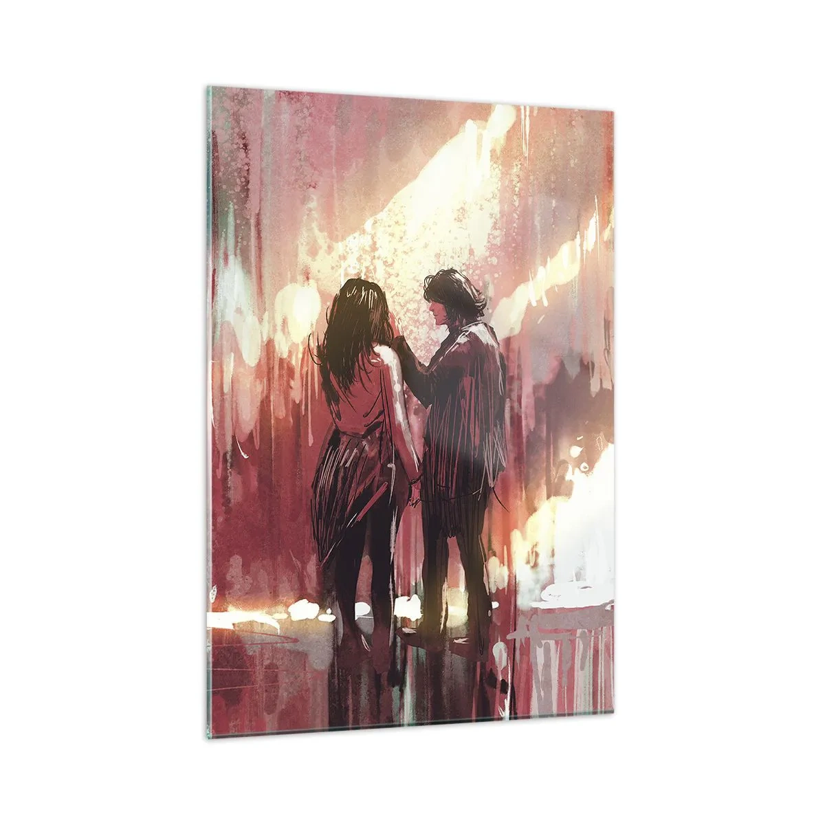 Glass picture - Eternal Spectacle of Love - 50x70 cm