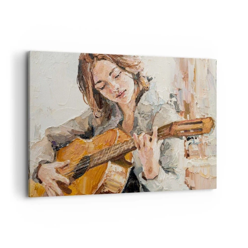 Canvas picture - Concert for Guitar and Girly Heart - 100x70 cm