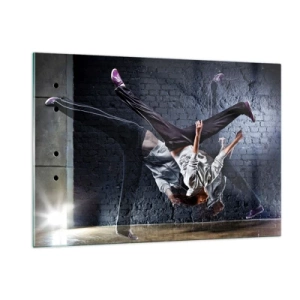 Glass picture - Street Star - 120x80 cm