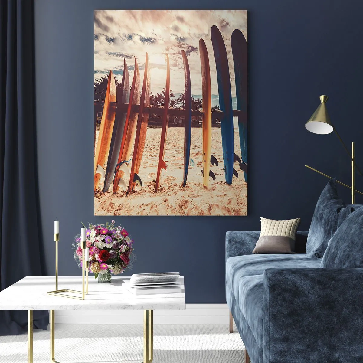 Glass picture - Goodnight, See You Tomorrow - 70x100 cm