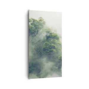 Canvas picture - Wrapped In Fog - 65x120 cm