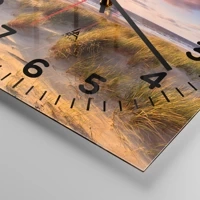 Clock face with numbers