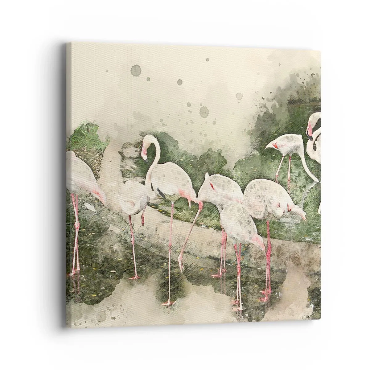 Canvas picture - Exotic Dream - 40x40 cm