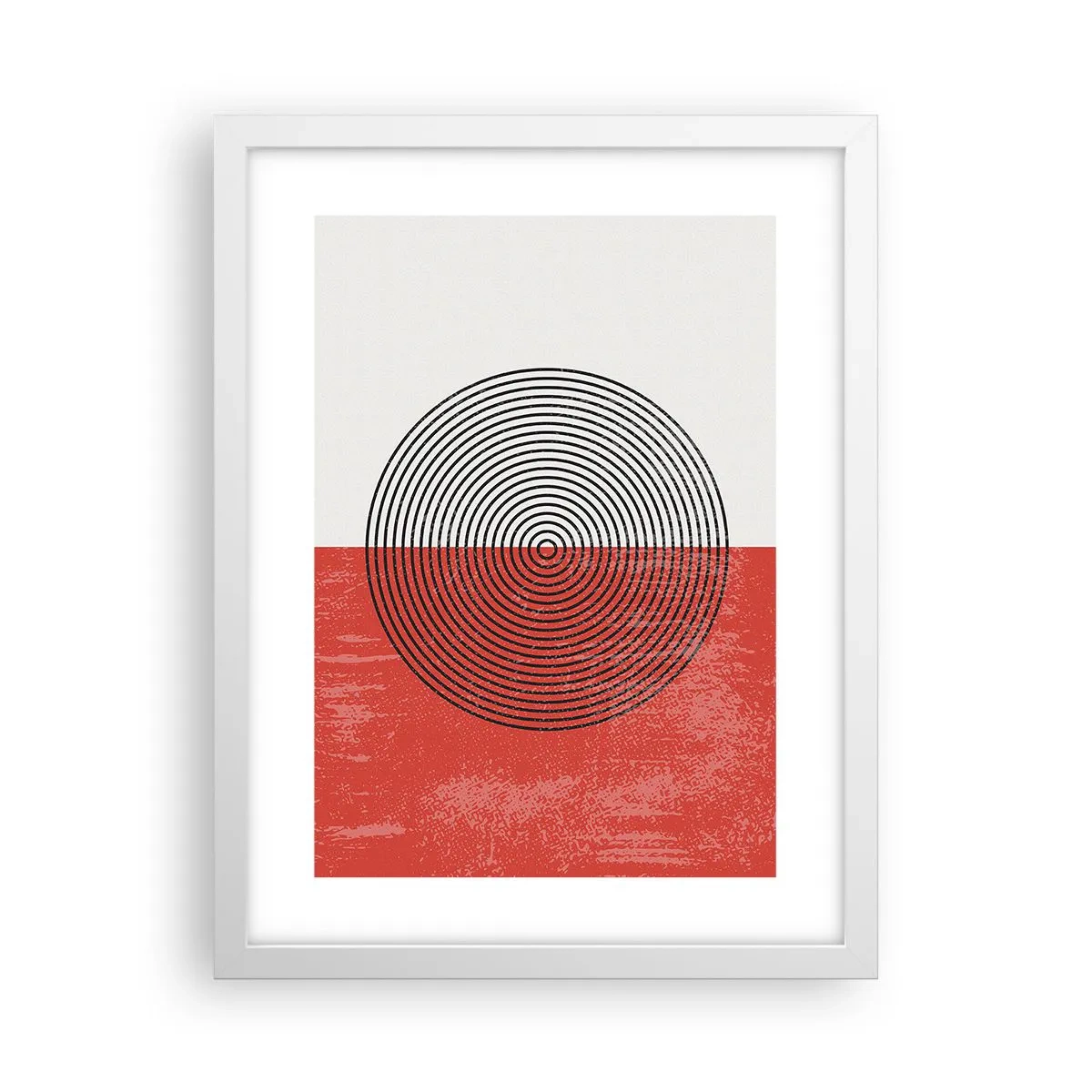 Poster in white frmae - To the Core - 30x40 cm