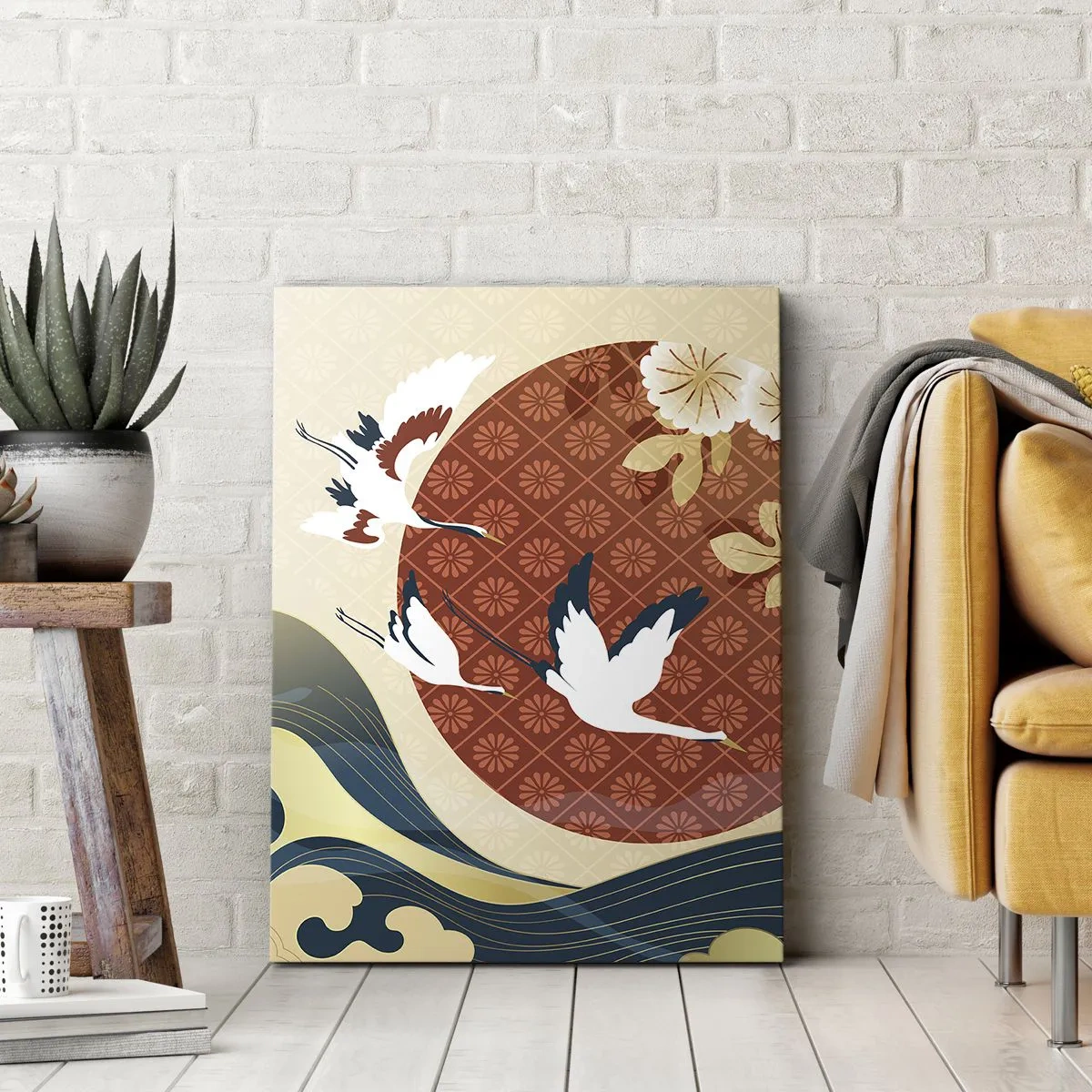 Canvas picture - Japanese Tale - 55x100 cm